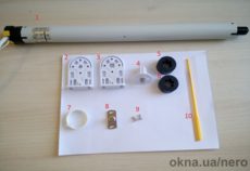 Электропривод NERO для автоматизации роллетных систем